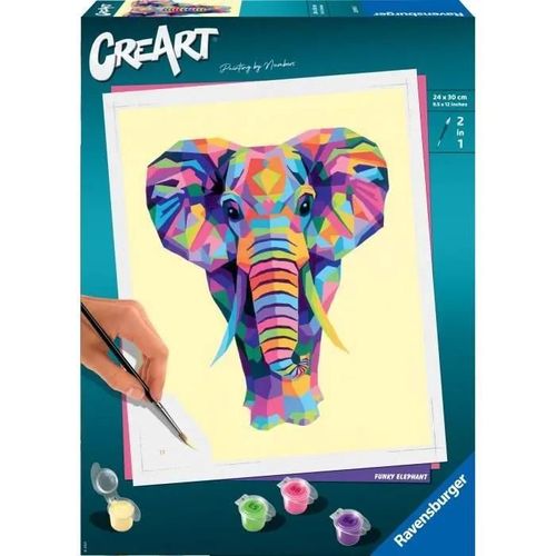 Artistique Creart - 24x30 Cm - Elephant