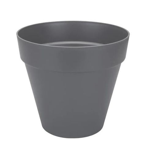 Pot De Fleur Rond Loft Urban Ø 50 X H.44 Cm - Anthracite