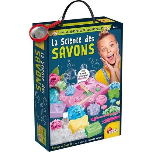 Génius Science - Loisirs Créatifs - La Science Des Savons Personnalisés - Lisciani