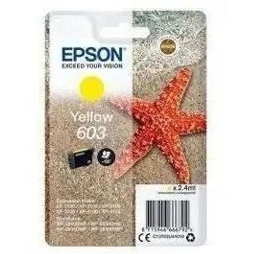 Cartouche d'encre Epson 603 Jaune Etoile de Mer