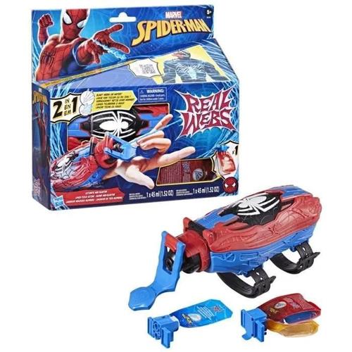 Spiderman Marvel Spider-Man Real Webs Lance-Toile Ultime