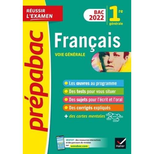 Prépabac Français 1re Générale - Bac 2023