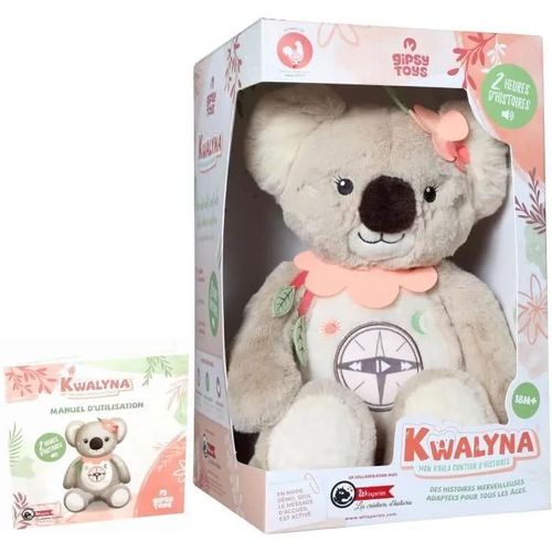 Peluche - Gipsy Toys - Kwalyna Mon Koala Conteur D'histoires
