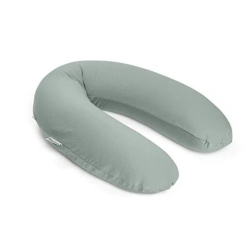 Doomoo Coussin De Maternité Et D'allaitement Buddy - Confort Optimal Pour Maman Et Bébé, Tetra Jersey Green