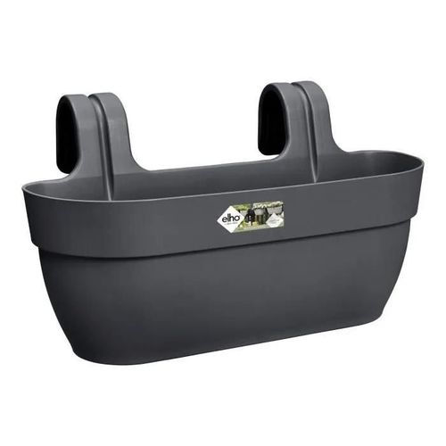 Balconnière En Plastique Elho Vibia Campana Easy Hanger Large Anthracite - 46 X 24 X 26,5 Cm