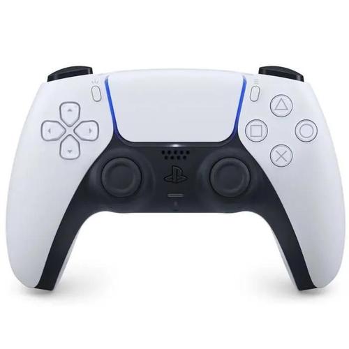 Manette Sans Fil Sony Dualsense V2 Blanche Pour Ps5