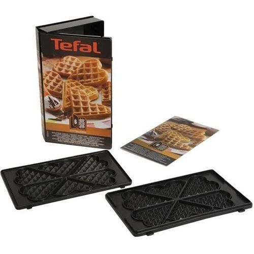 Tefal XA8006 - Jeu de plaques à gauffre - pour appareil à sandwich / gaufres