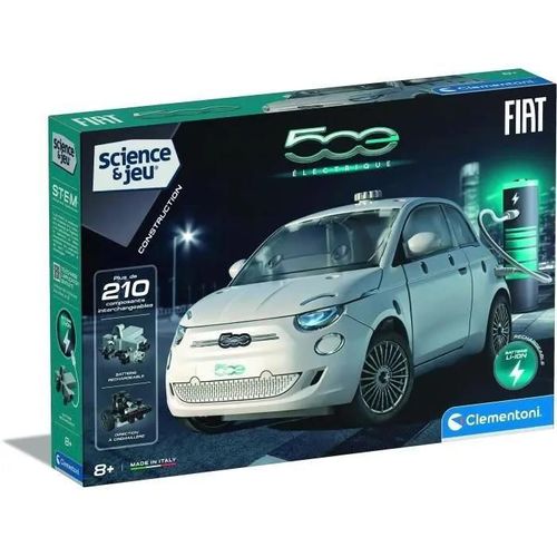 Science & Jeu Construction Fiat 500 Électrique