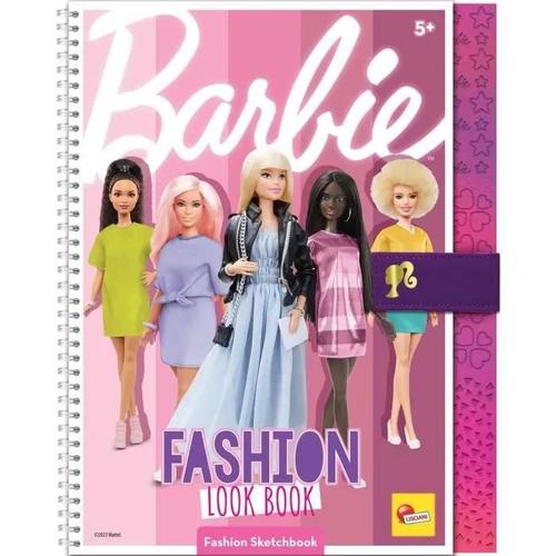 Livret De Création Collection De Mode - Barbie Sketch Book Fashion Look - Lisciani