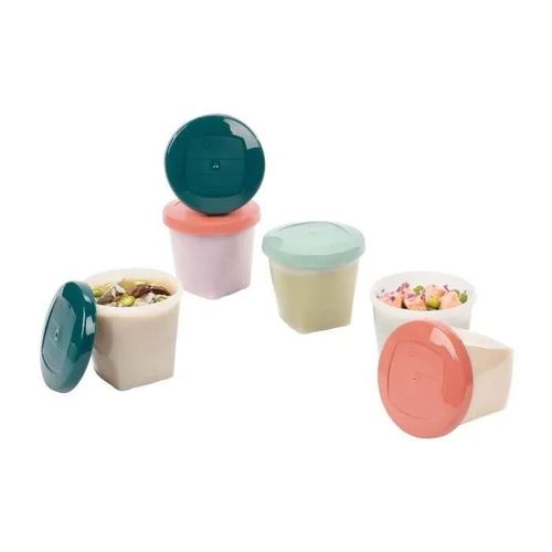 Babybols Bisourcés Pots De Conservation 6 X 250ml De Babymoov