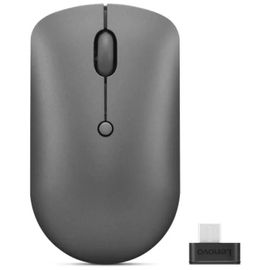 Lenovo 540 Wireless Compact - Souris - compact - optique - 4 boutons - sans fil - 2.4 GHz - récepteur sans fil USB-C - gris orage - CRU