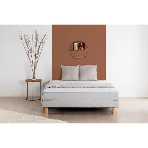 DEKO DREAM AIRFLEX ENSEMBLE MATELAS 140X190 CM + SOMMIER - MOUSSE - AIRFLEX