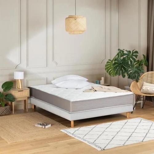 Dekodream Matelas 160x200cm - Ressorts Ensachés Et Mémoire De Forme - 5 Zones De Confort - 22 Cm - Magnifique