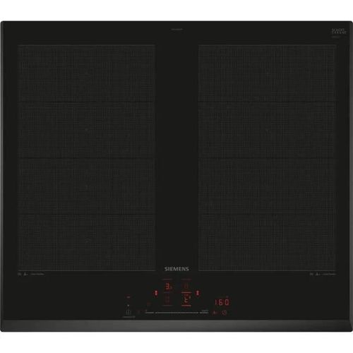 Siemens - Table de cuisson induction 60cm 4 feux 7400w noir EX651HXC1F
