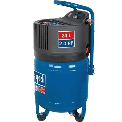 Scheppach HC24V compresseur 24 l, 10 bar, 1,5kW, sans huile