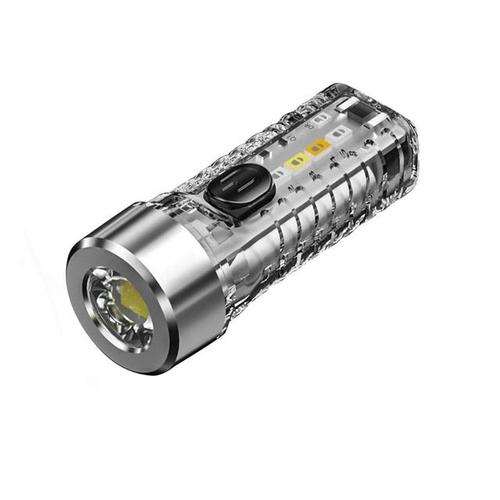 Lampe de poche LED aste super lumineuse avec lumiere laterale, mini torche  multifonction, aimants de bain, eclairage, 50W, 1000m