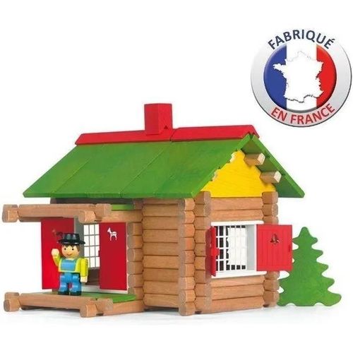 Jeu De Construction Mon Chalet En Bois - 100 Pieces