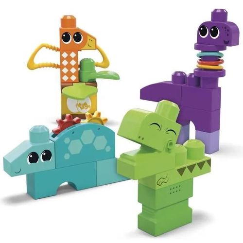 Mega Bloks - Dinos Couic Et Croq' - Jouet De Construction - 1 Ans Et +