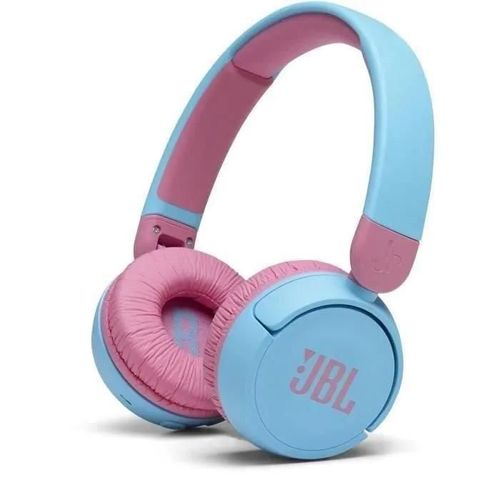 JBL Jr310BT - Écouteurs avec micro - sur-oreille - Bluetooth - sans fil - bleu