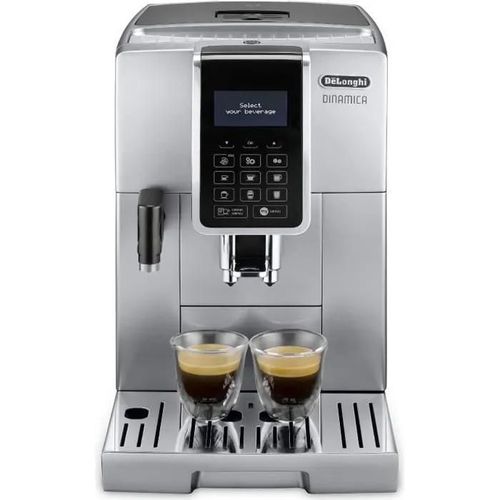De'Longhi DINAMICA ECAM 350.75.SB - Machine à café automatique avec mousseur à lait - 15 bar - argent
