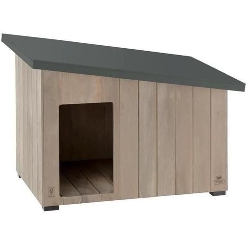 Ferplast - Argo 60 Niche Pour Chien En Bois De Pin Nordique L 57.5 X L 39 X H 46 Cm