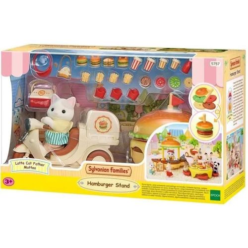 Sets Prets A Jouer Le Stand De Hamburgers