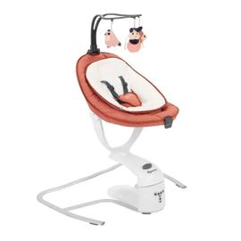 Babymoov Balancelle Bébé Électrique Swoon Motion. Assise A 360°. Terracotta