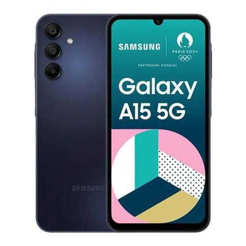 Samsung Galaxy A15 5G 128 Go Bleu nuit