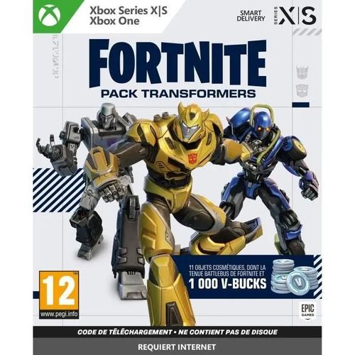 Fortnite : Pack Transformers (Code In A Box) Xbox Serie S/X