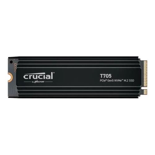 Crucial T705 2t Pcie Gen5 Avec Heatsink*ct2000t705ssd5
