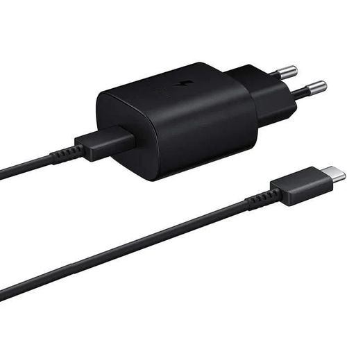 Chargeur Rapide 25w + Cable Usb-C Usb-C Compatible Samsung S22 5g-S22 Ultra 5g-S21 Fe 5g-S21-S21 Plus-S20 Fe-S20-Note 20-A53