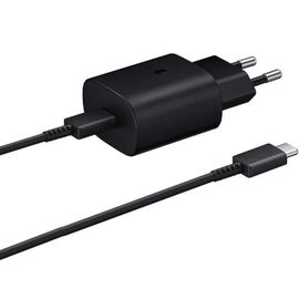 Chargeur Rapide 25w + Cable Usb-C Usb-C Compatible Samsung S22 5g-S22 Ultra 5g-S21 Fe 5g-S21-S21 Plus-S20 Fe-S20-Note 20-A53