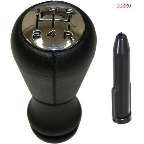 Qz- Pommeau + Cône Levier De Vitesse Pour Peugeot 106 206 306 406 806 107 207 307 407 607 807 108 208 308 408 508 3008 Partner