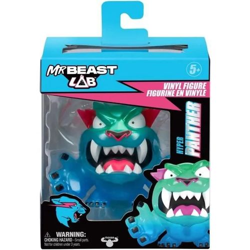 Figurine Vinyle - Moose Toys - Panthere Camo Mr. Beast Lab - 8.8 Cm. Collection