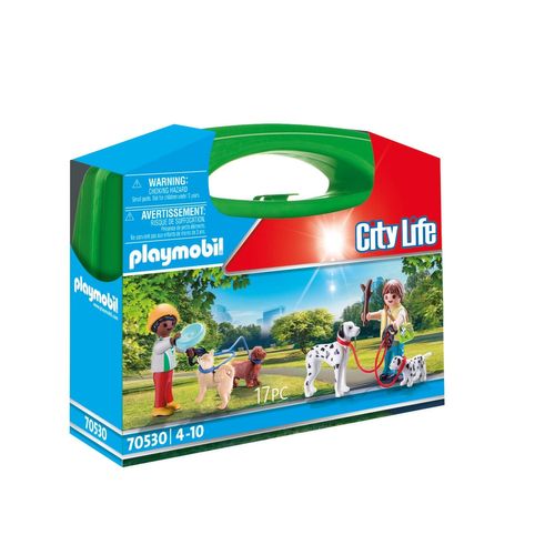 Playmobil 70530 - Valisette Enfants Et Chiens