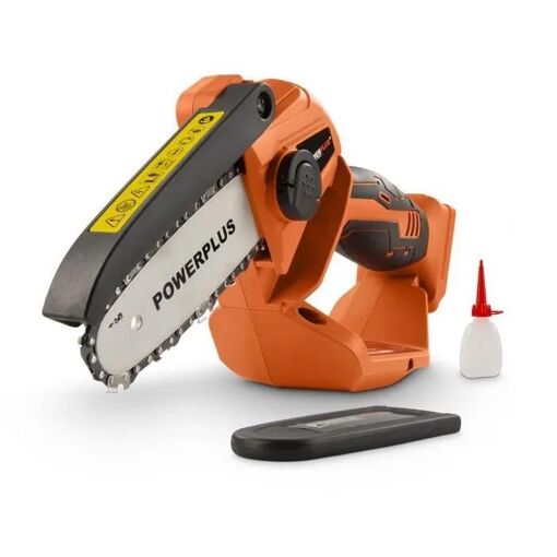 Mini tronçonneuse a batterie 20V Dual Power POWDPG7572 - Guide de 1...