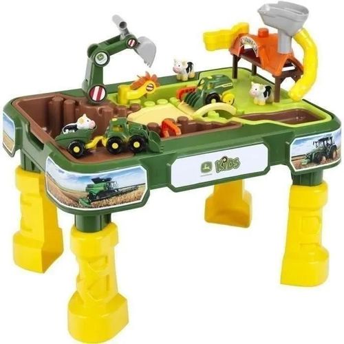 Klein Toys John Deere Farm - Table De Jeu Sable Et Eau 2en1