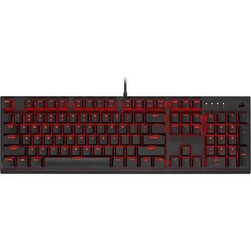 CORSAIR Gaming K60 PRO - Clavier - rétro-éclairé - USB - Français - commutateur : CHERRY VIOLA - noir