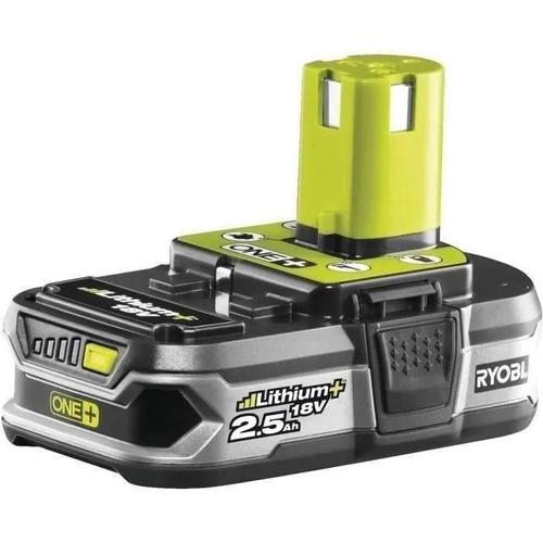 Batterie lithium 18V RYOBI 2.5Ah RB18L25G, compatible gamme ONE+