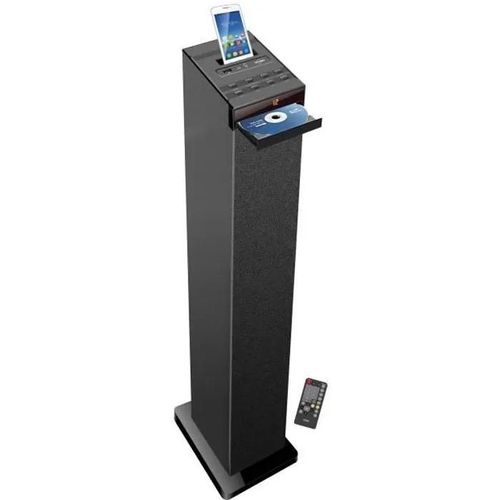 INOVALLEY HP32CD - Tour de son Bluetooth. lecteur CD. USB - Noir