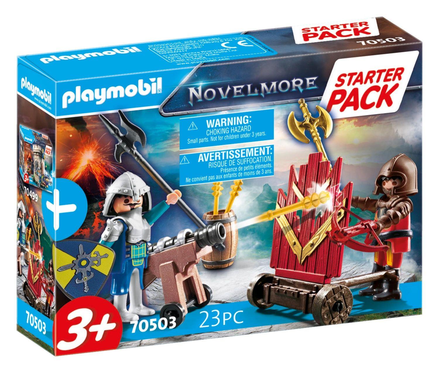 Playmobil 70393 - novelmore - tour d'attaque mobile des chevaliers
