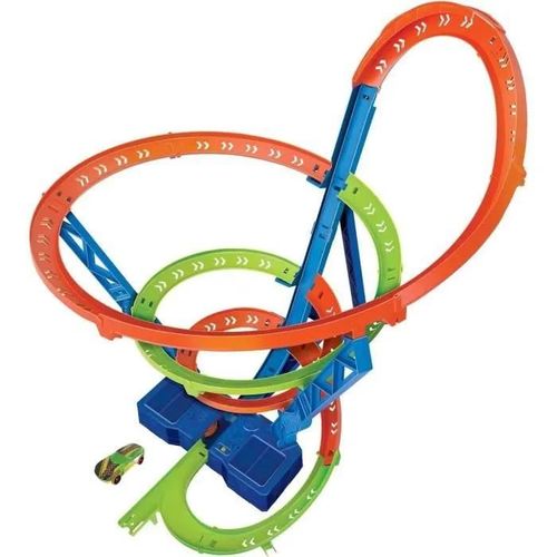 Hot Wheels - Coffret Piste Cyclone Crash