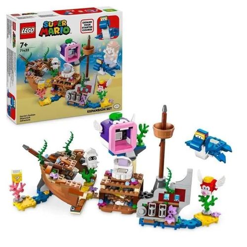 LEGO Super Mario - Ensemble d'extension Aventure dans l'épave engloutie avec Dorrie - 71432