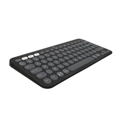 Clavier Logitech Pebble Keys 2 K380s clavier sans fil Bluetooth multidispositif - Graphite