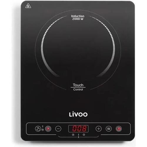 Livoo DOC235 - Plaque chauffante à induction - 2 kWatt - noir