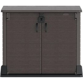 Armoire De Rangement Extérieur Storeaway Duramax - 850 L - Marron