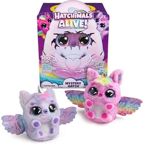 Hatchimals Pufficorn Alive Eclosion Secrète