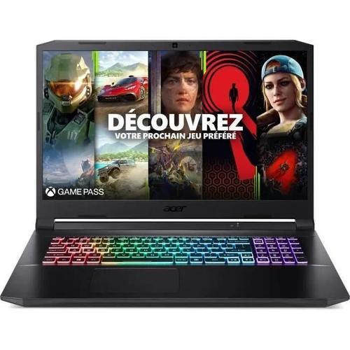 Acer Nitro 5 AN517-54 - Core i5 I5-11400H 16 Go RAM 512 Go SSD Noir AZERTY