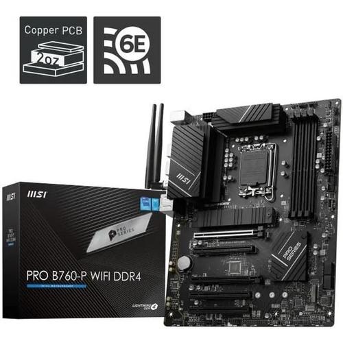 Carte mère MSI PRO B760-P WIFI DDR4