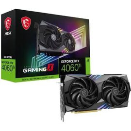 MSI GeForce RTX 4060 Ti GAMING X 8G - Carte graphique - GeForce RTX 4060 Ti - 8 Go GDDR6 - PCIe 4.0 x8 - 3 x DisplayPort, HDMI